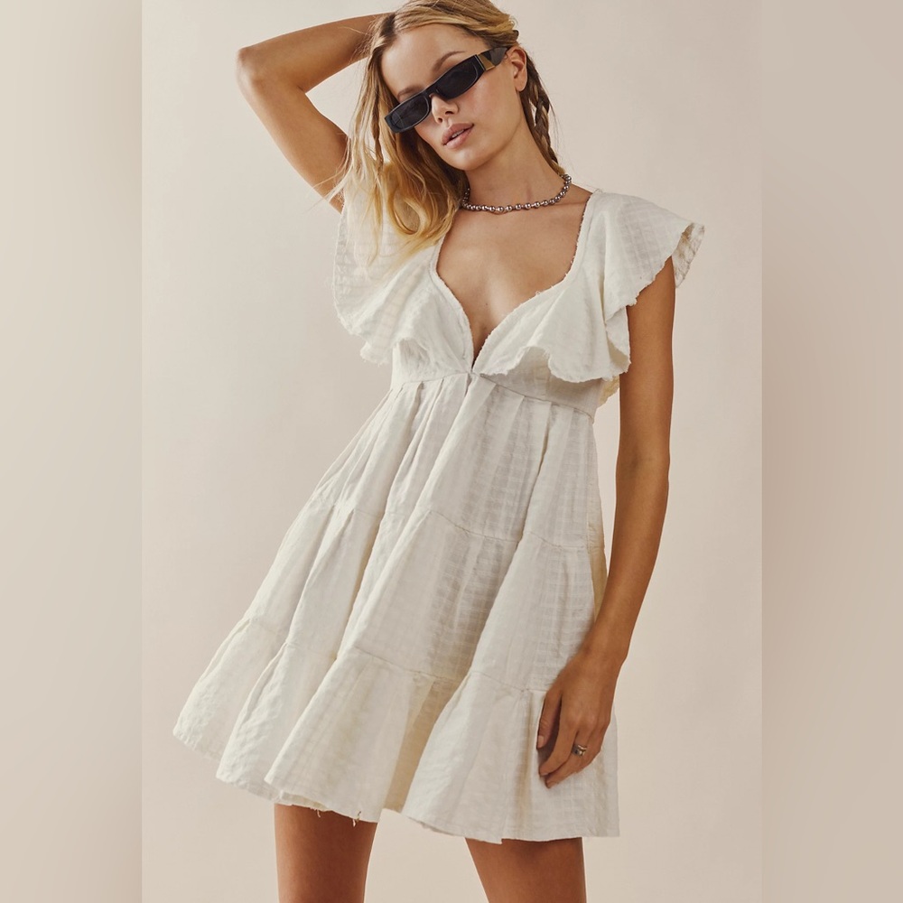Free People: Undone Mini Dress Size XS NWT